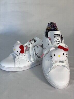 Adidas Stan Smith Hello Kitty Collaboration Sneakers